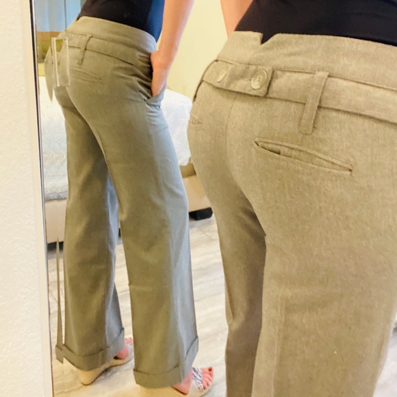 Wide Leg Office Pants - Picture 3 of 8